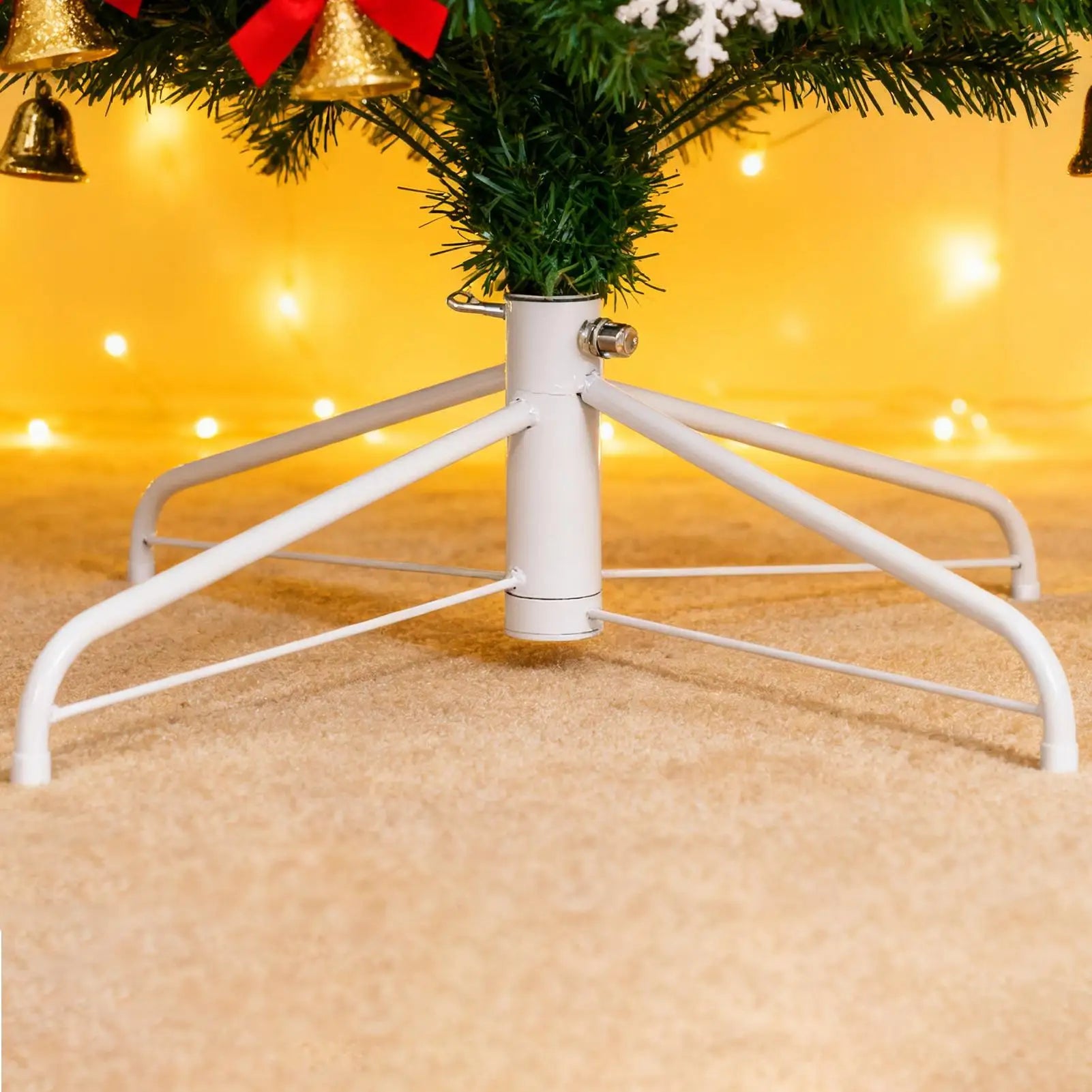 Christmas Tree Stand Artificial Metal Base Decorative Display