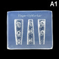 ▶1Pcs Flowers Rose Tulip Nail Silicone Relief Nail Art Mold Nail Salon Manicure Tool DIY Nail Decoration Zpaxo A1