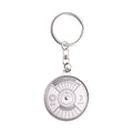 Compass Gift Silver 2010 To 2060 Creative 3D Perpetual Calendar Keyring Keychain 50 Years Zpaxo Silver