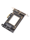 U.2 U2 SSD to PCI-e Adapter SFF8639 SFF 8639 SFF-8639 to PCIe PCI Express Converter Controller Expansion Card Add On Cards Zpaxo U.2 U2 SSD to PCI-e