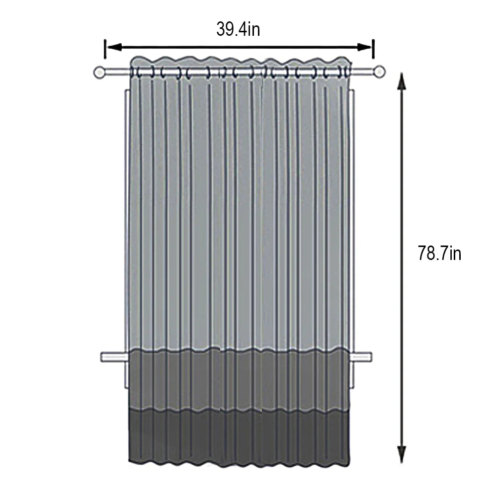 Tulle Blackout Curtains Hollow Star Modern Style Living Room Bedroom Chiffon Window Voiles Tulle Blinds Finished Drapes Kitchen Zpaxo