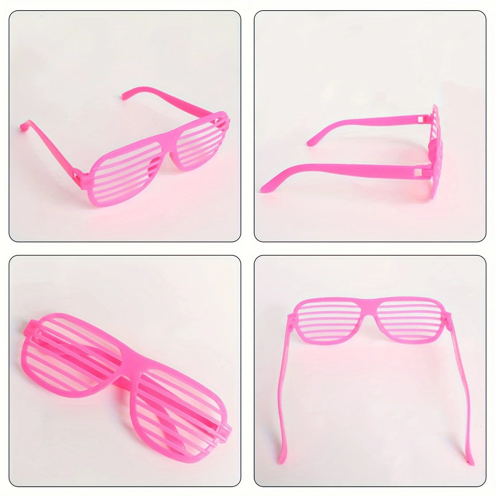 Shutter Shades Glasses Sunglasses Neon Eyewears Blinded Party Favors