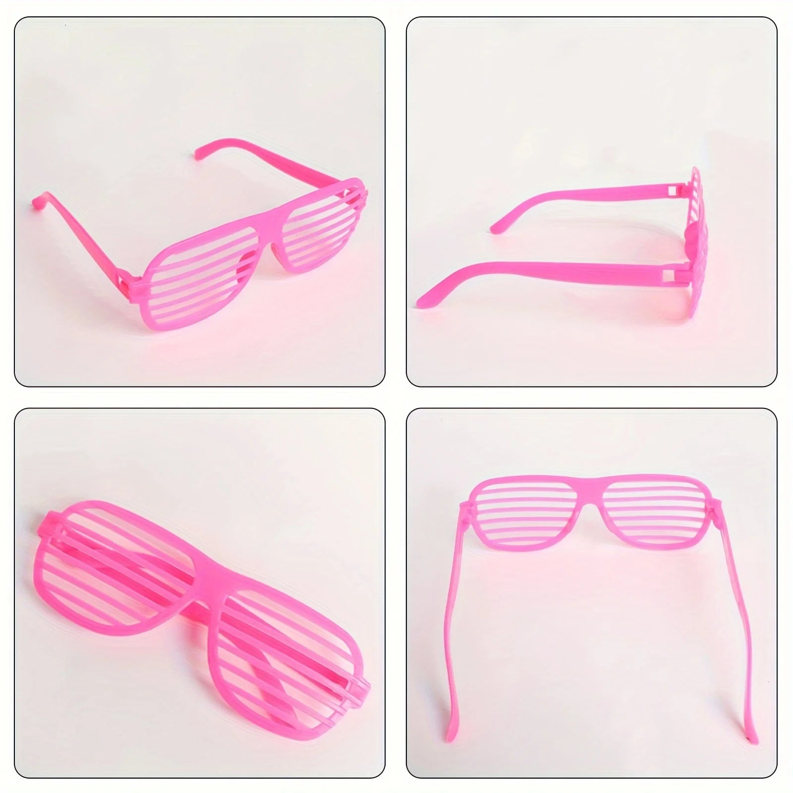 Shutter Shades Glasses Sunglasses Neon Eyewears Blinded Party Favors