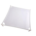 Laundry Drying Rack Flat Breathable Space Saving Stackable Stand Mesh Zpaxo White