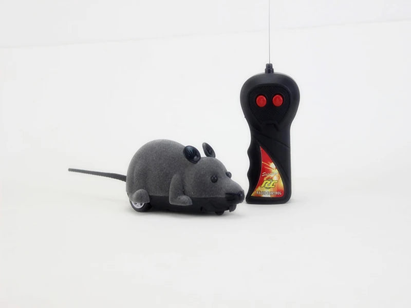 Simulation Flocking Interactive Eco-friendly Plastic Cat Toy Zpaxo Gray