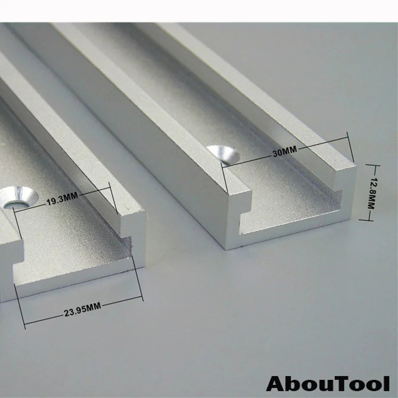 600 Woodworking T Track Long Aluminium Alloy Slot Miter Tracks Jig Zpaxo