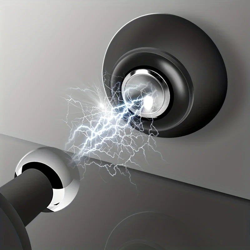 Strong Magnetic Silent Door Plug Household Bedroom Without Drilling Zpaxo