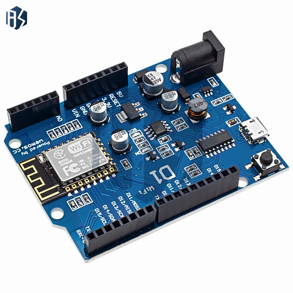 ESP8266 ESP-12E WiFi Module CH340 Dev Board for D1 Mini & for Arduino Uno Zpaxo