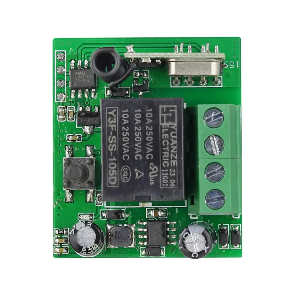 10A Relay 433Mhz Universal Wireless Remote Control Switch 110V 220V Mini Receiver Remote Control For Home Led Light Lamp Zpaxo Default Title