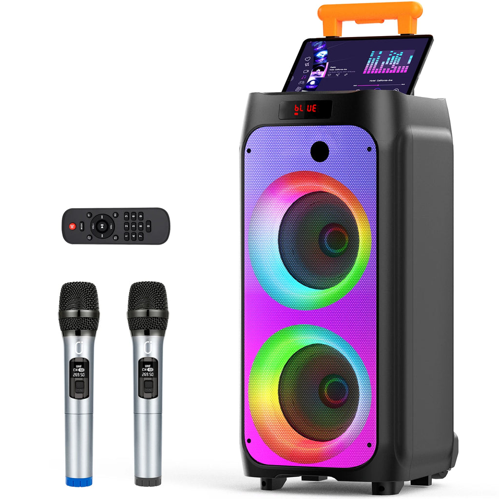 Karaoke Machine Adults Big Party Speaker 500W Peak Power T8 Wireless