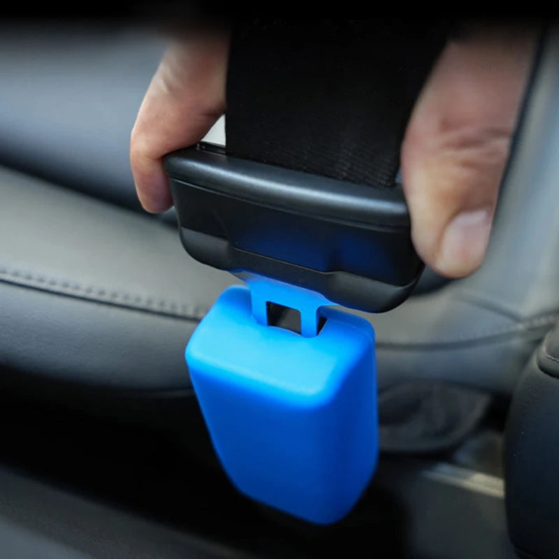 Car Seat Belt Buckle Cover Universal Safety Anchor Socket