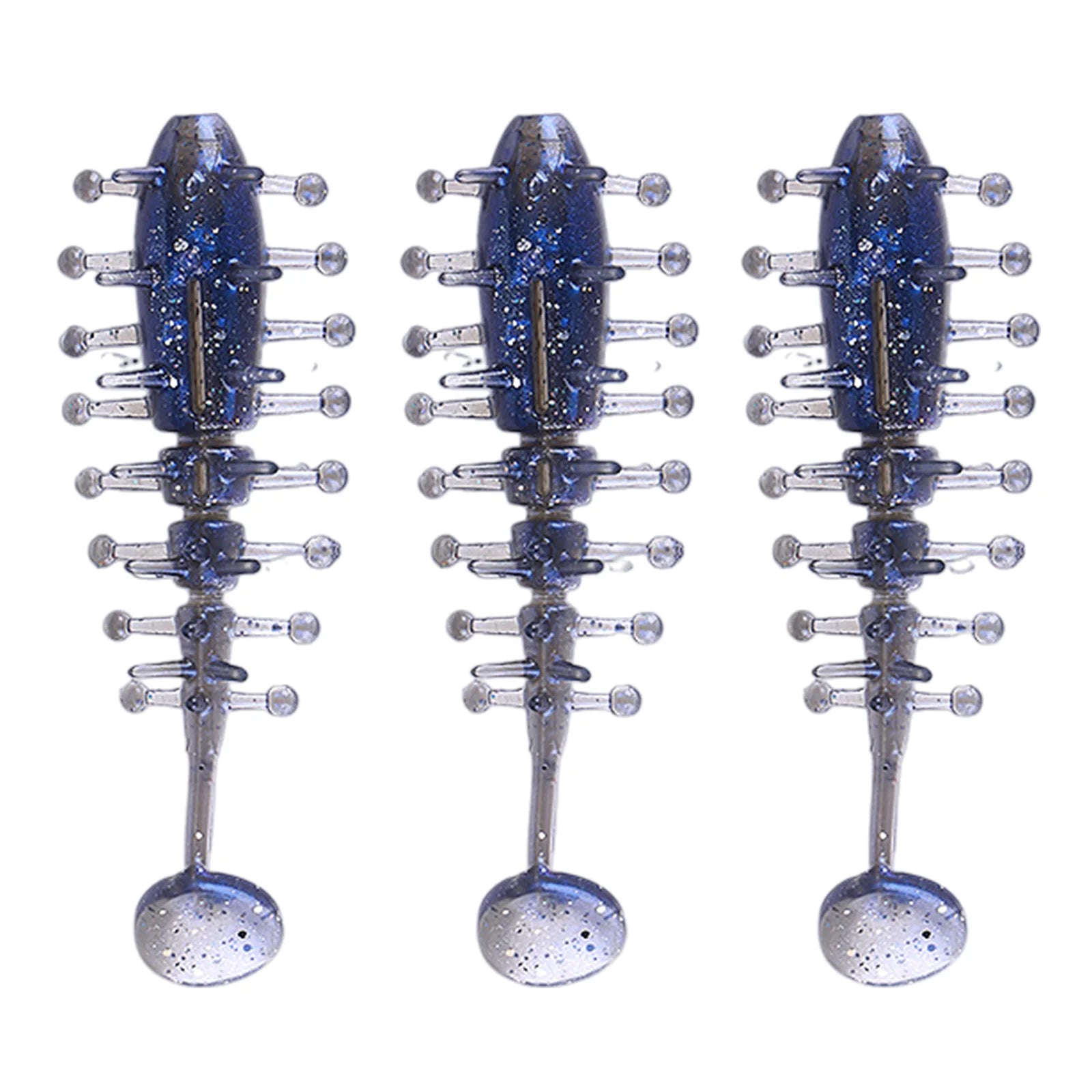 Soft Plastic Fishing Lure Lightweight Paddle Tail Swimbaits TPE