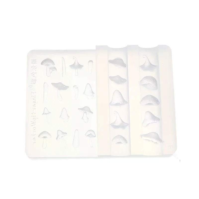 Silicone Art Stamp Mold Mushroom Shaped Manicure Professional Zpaxo