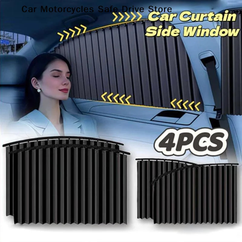 Magnetic Curtain Protectors Side Window Sunshades UV Protection
