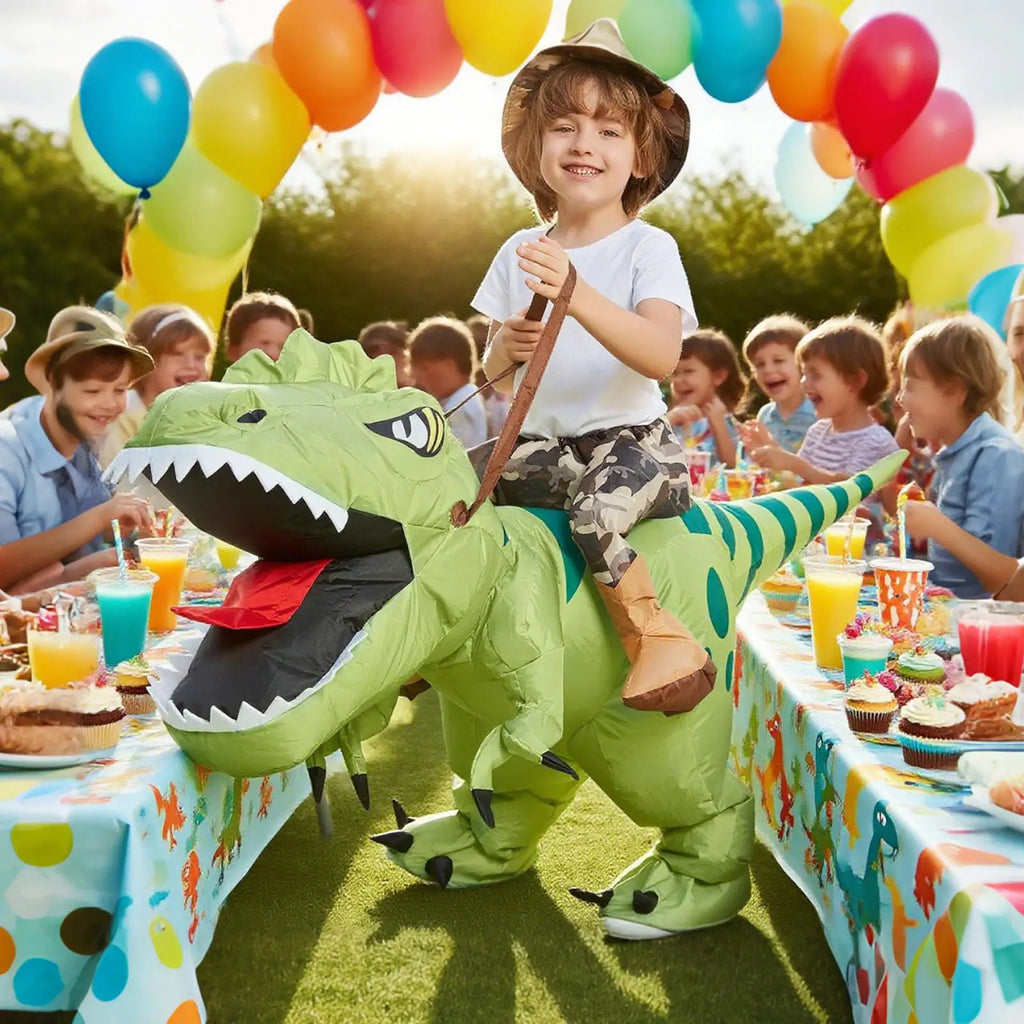 Dinosaur Costume Adult Funny Halloween Outfit Suit Men Women Blow Up Dinosaur Outfit For Christmas Event Cosplay Convention Zpaxo