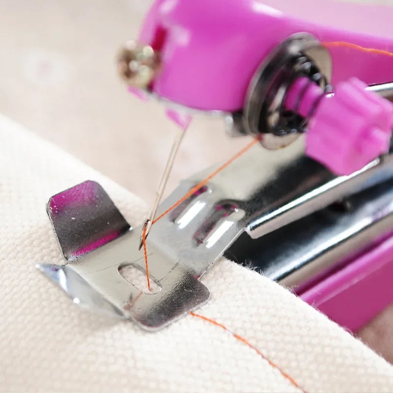 Portable Handheld Mini Sewing Machine – Manual DIY Stitch Tool