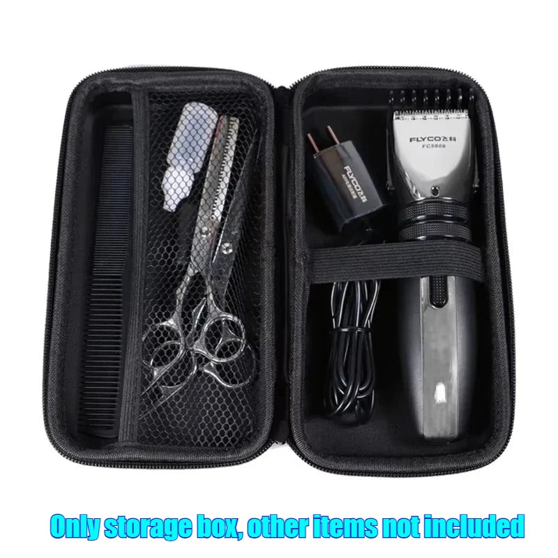2026 New Arrival! EVA Electric Hair Cutting Machine Storage Box Portable Travel Zipper Handbag for Hairdressers Storage Zpaxo