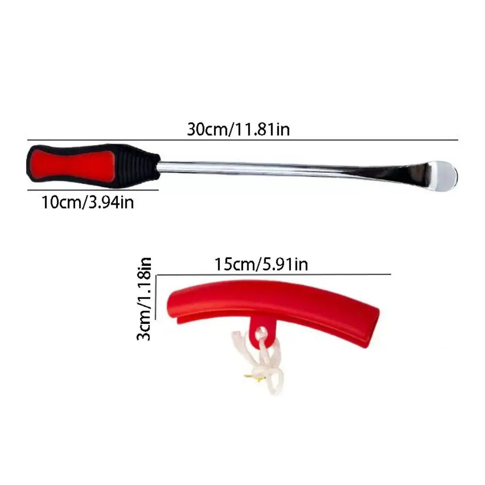 High Strength Tire Changing Lever Carbon Steel Efficient Tyre Repair Tool Dismounting Mounting Professional Tire Removal Tools Zpaxo