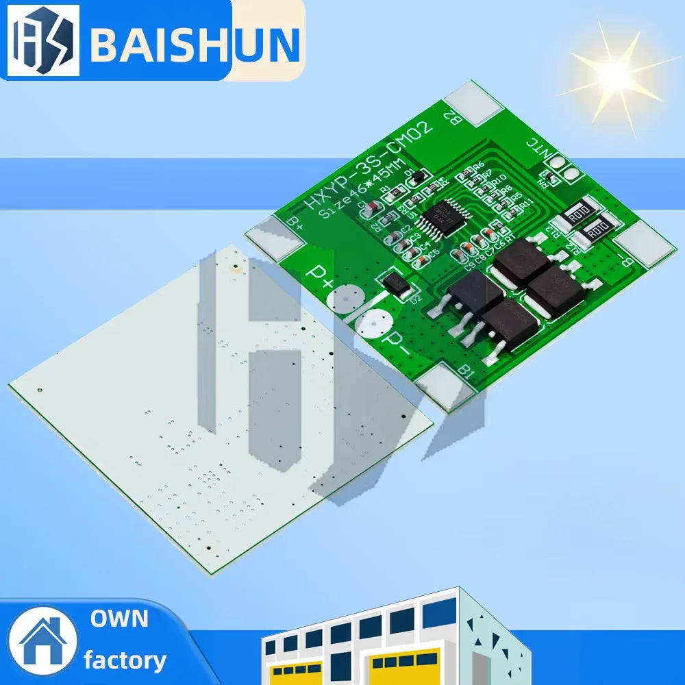 3S 9 6V 10 8V 14A 3 2V LiFePO4 BMS 4MOS Spray Availablelithium Iron Zpaxo Default Title