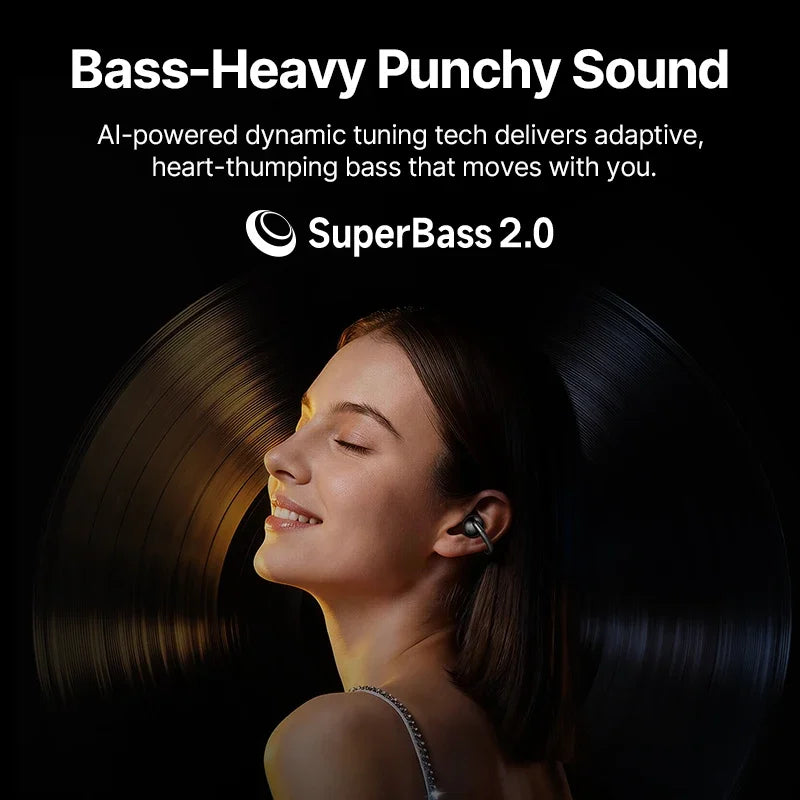 Baseus Bowie MC2 AIR Clip-on TWS Earbuds Ear Clips Wireless Earphones