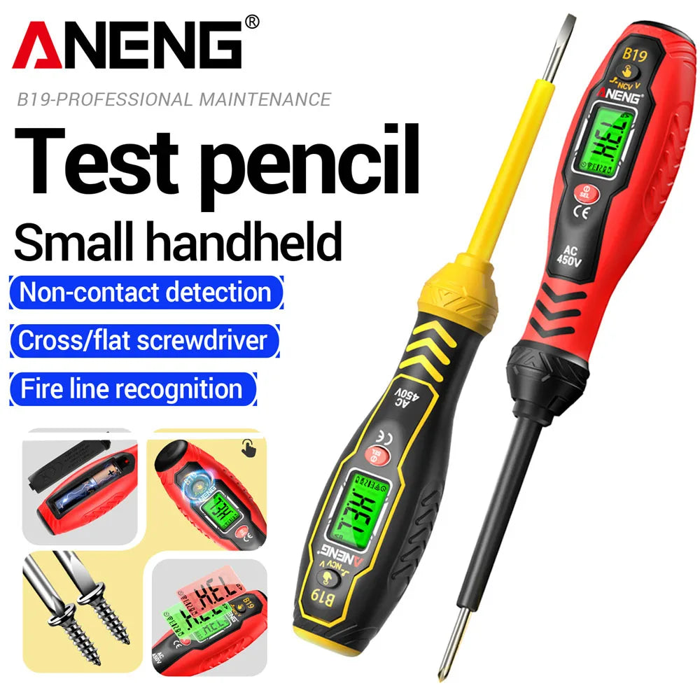 Non Contact Electrical Test Pen 1000V NCV Induction Screwdriver
