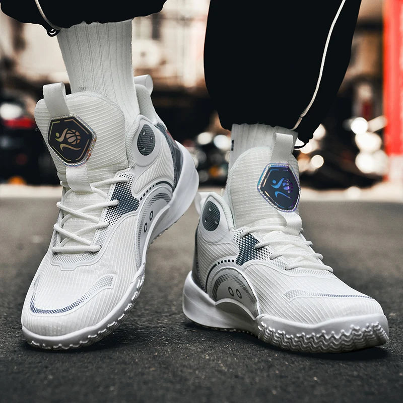 Men's Basketball Shoes Breathable Cushioning Non-slip Wearable Runing