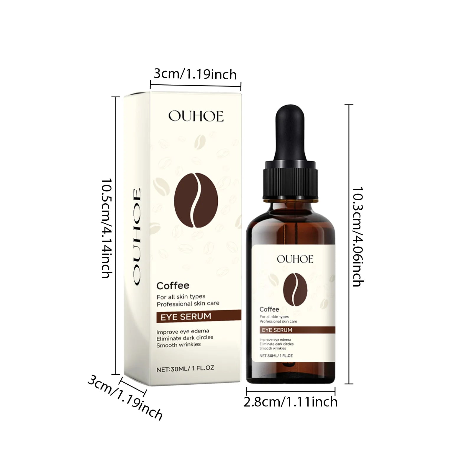 Bee Venom Eye Cream – Depuff, Firm & Fade Dark Circles Eye Cream Zpaxo 30ml CoffeEyeSerum