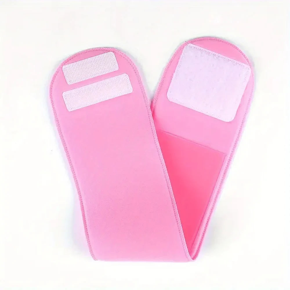 Silicone Nursing Neck Pad Strap Tightening Reusable Gel Spa Mask Zpaxo Pink