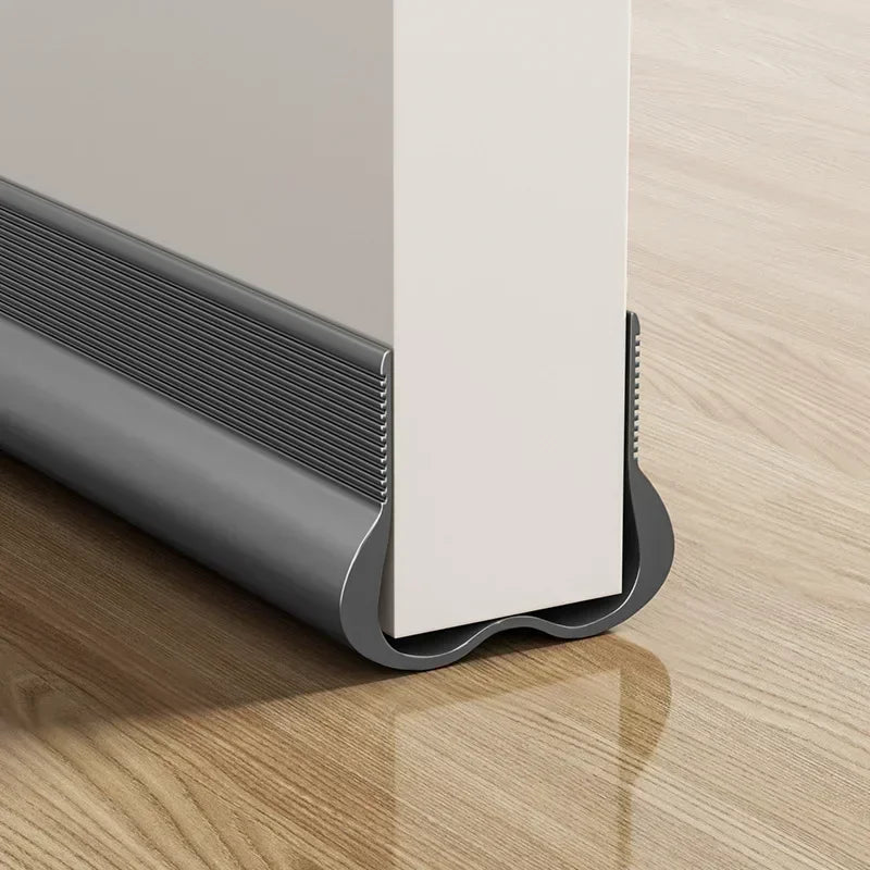 Flexible Door Bottom Seal Strip – Draft, Dust & Sound Guard Door Weatherstrip Seal Zpaxo Grey 93cm