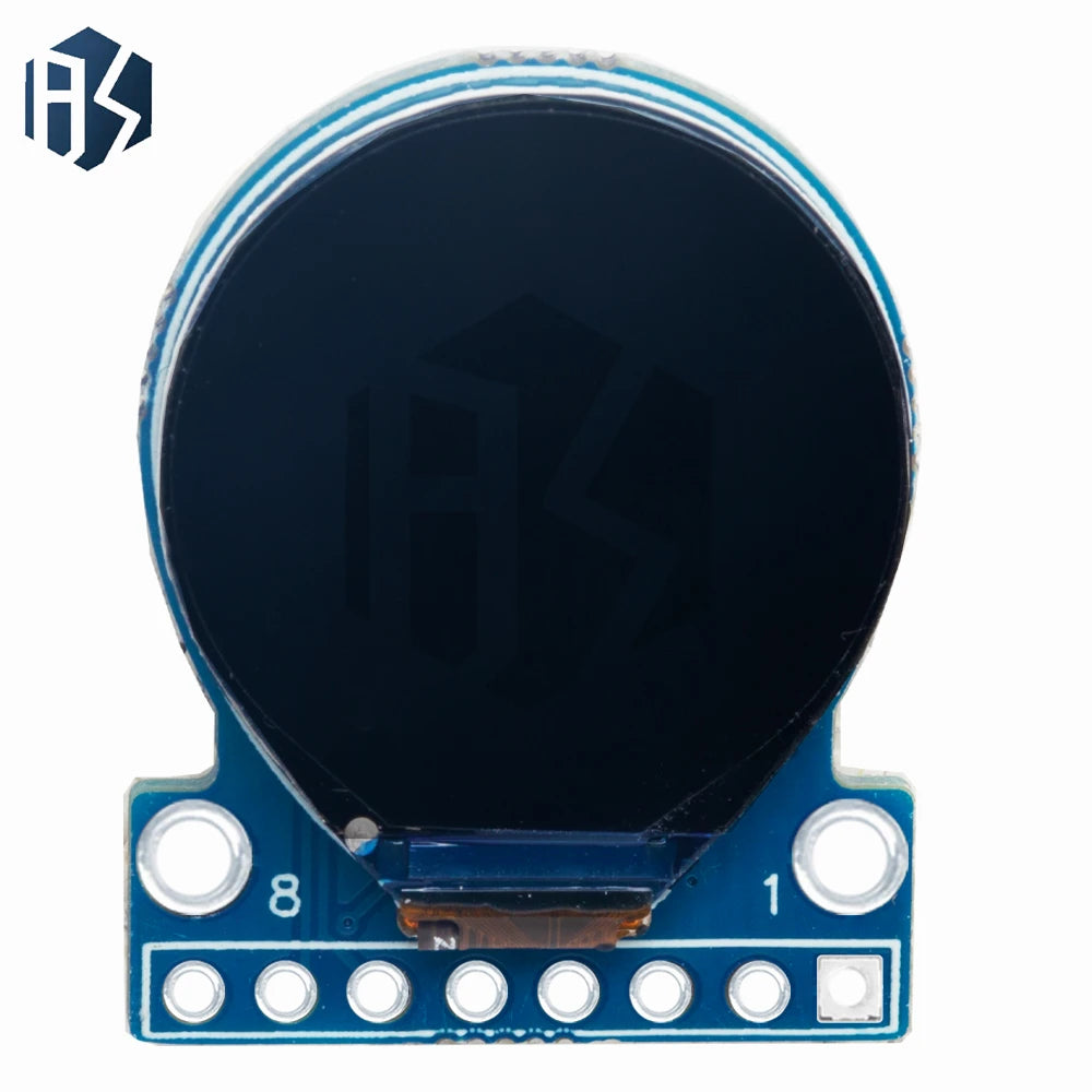 TFT Display LCD Module Round RGB 160 GC9A01 Driver 8PIN SPI Interface Zpaxo