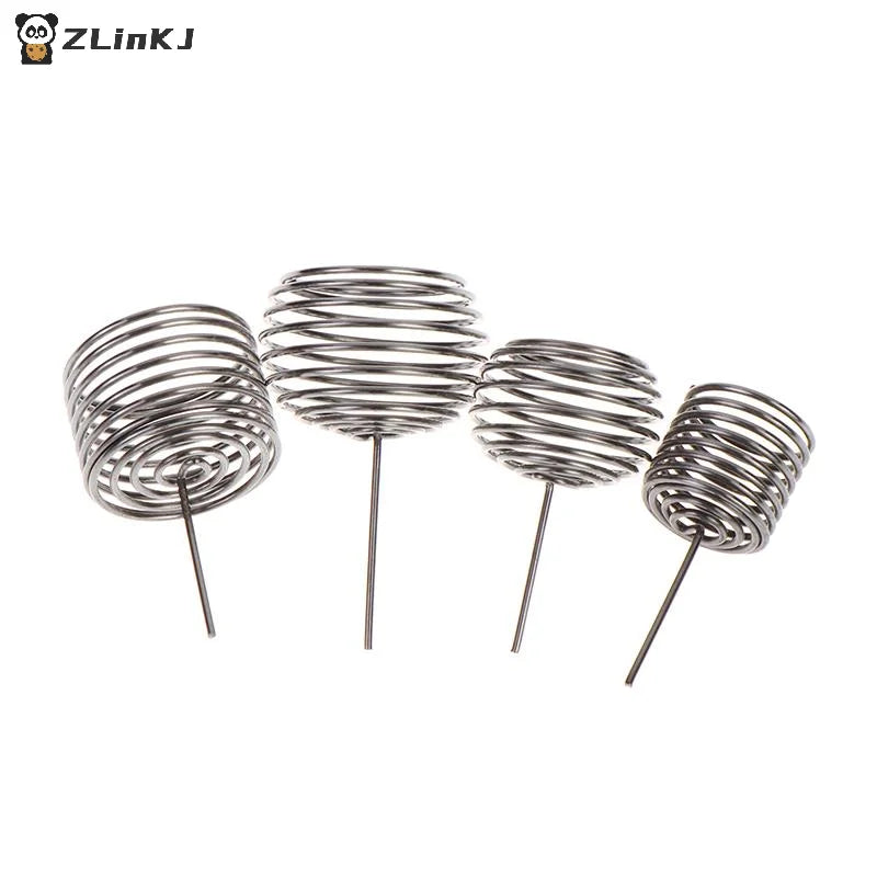 ▶10Pcs Stainless Steel Automatic Fertilizer Box Column Shape Slow Release Plant Fertilizer Baskets Resisting Rust Planting Box Zpaxo