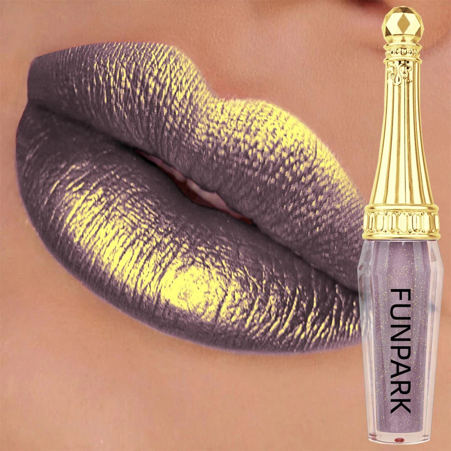 Shimmer Glitter Lip Glaze Gloss Long Lasting Shining Liquid Lipstick