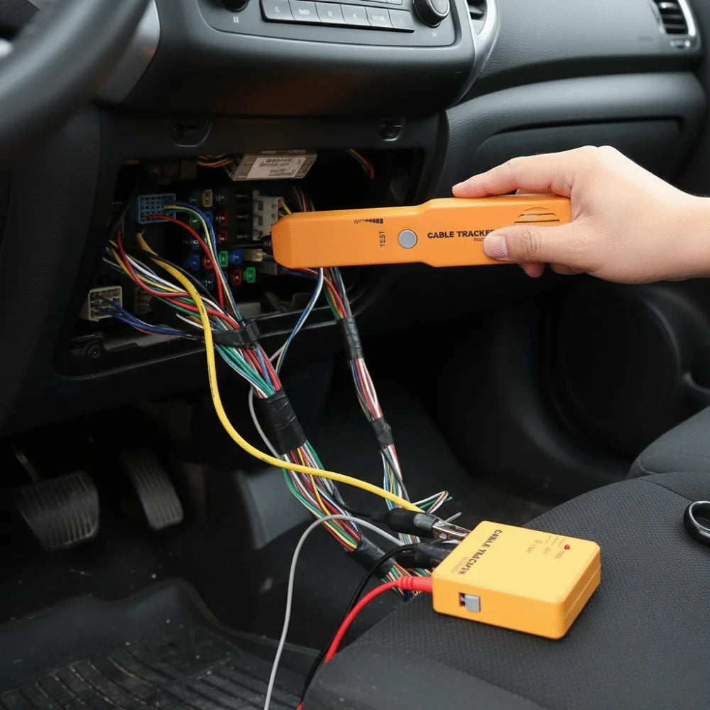Alligator Clips Short Finder Receiver Support Diagnostic Tools Open Finder Universal Design Fault Finding Cable Tracker Zpaxo
