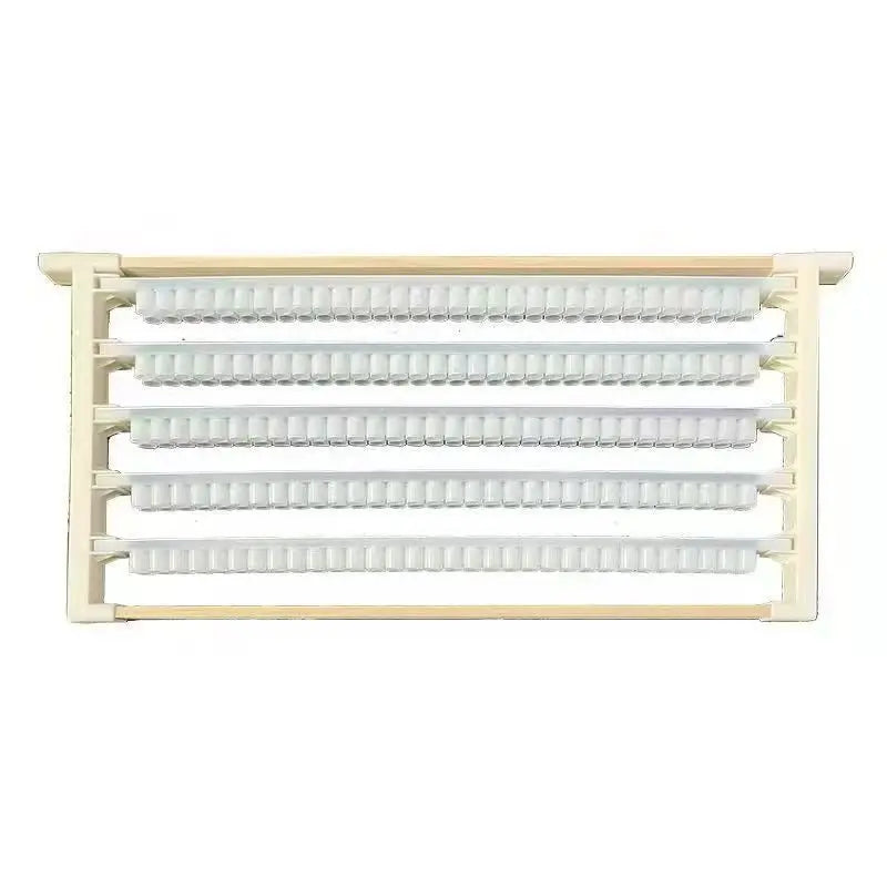 Double Rows Royal Jelly Frames Bars Plastic Bees Specializing Zpaxo 1 set