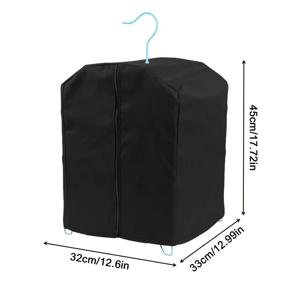 Bird Cage Cover Warm Windproof Zippered Parrot Lovebirds Budgies
