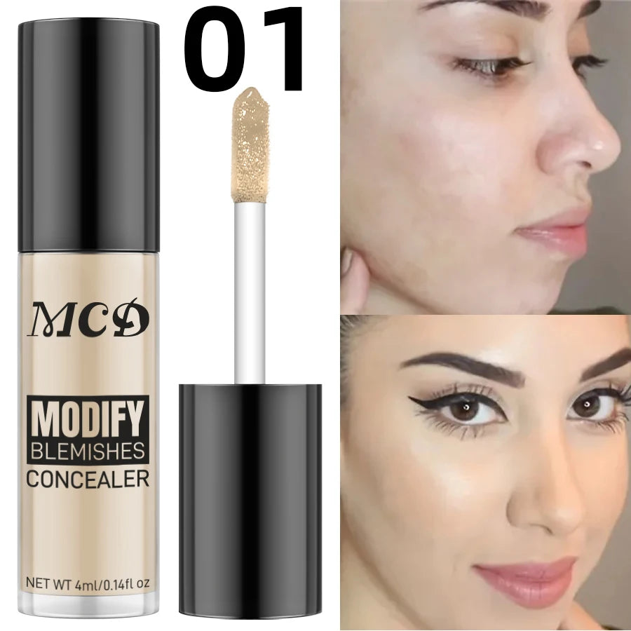 8 Colors Liquid Foundation Effective Concealer Waterproof Profession