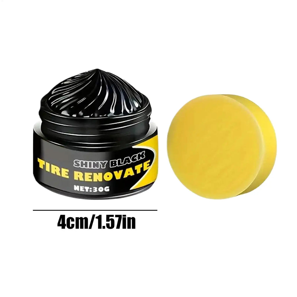 Car Tire Wax Gloss Repair Agent Crack-resistant Wheel Restorer