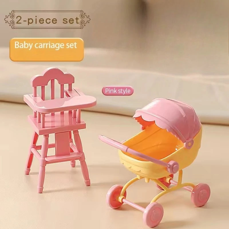 1 12 Scale Dollhouse Furniture Simulated Crib Piano Dining Table Zpaxo 462-27