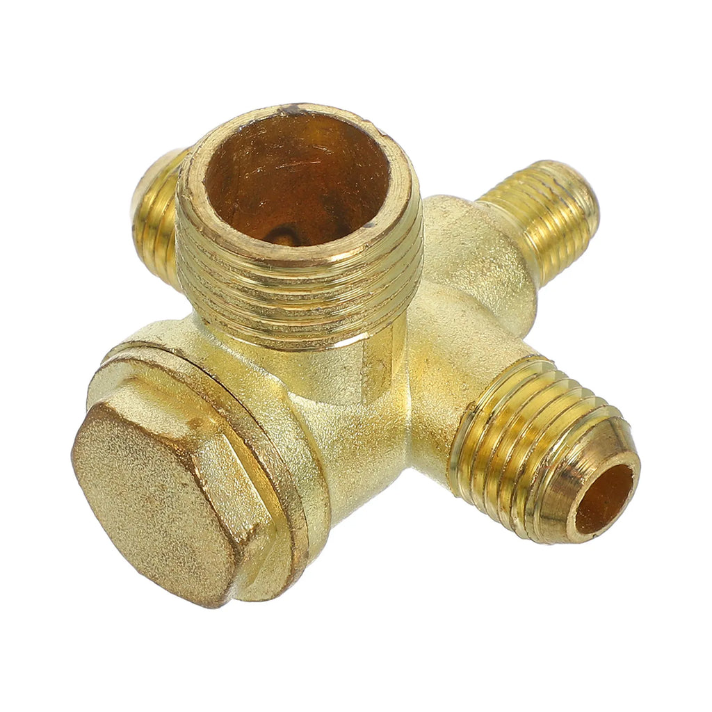 Air Compressor Valve 4 Ways Threaded Check Non-return Pneumatic