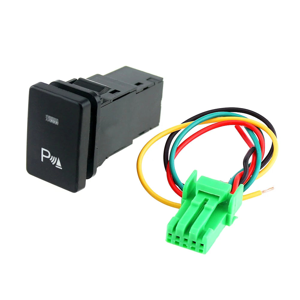 Parking Switch Button 12V Car Pattern Cable Auto Accessories Toyota Zpaxo Default Title