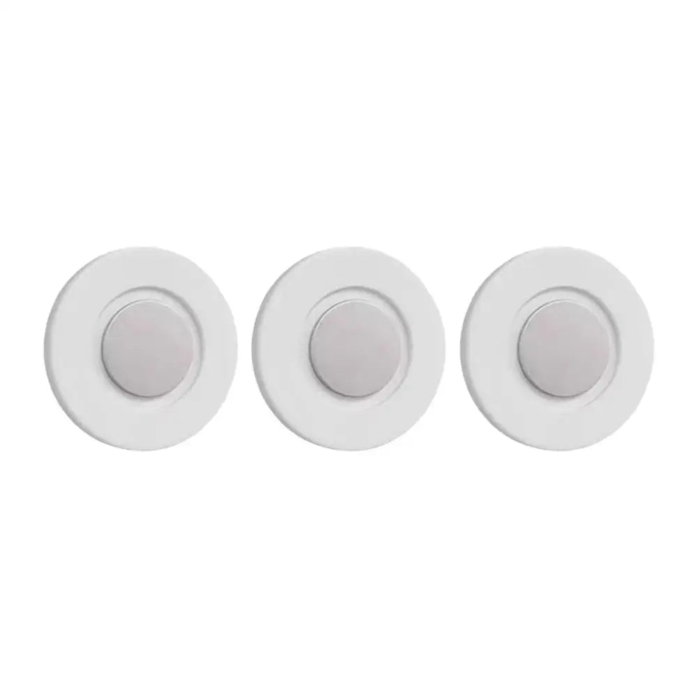 Magnetic Wall Mount Remote Control Holder – No-Drill (3/6 Pack) Wall Mount Organizer Zpaxo 3pcs