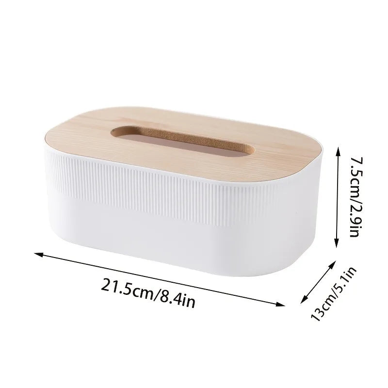 Arched Tissue Box Lid Large Towel Dispenser Oil Rubbed End Suitable