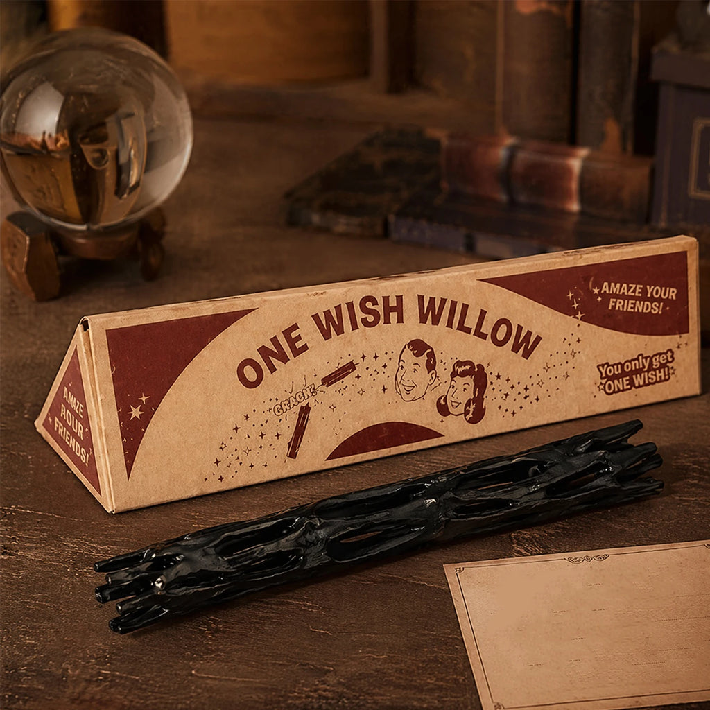 Black Willow Wood Wishing Stick Multi-purpose 3D Printing Figurines
