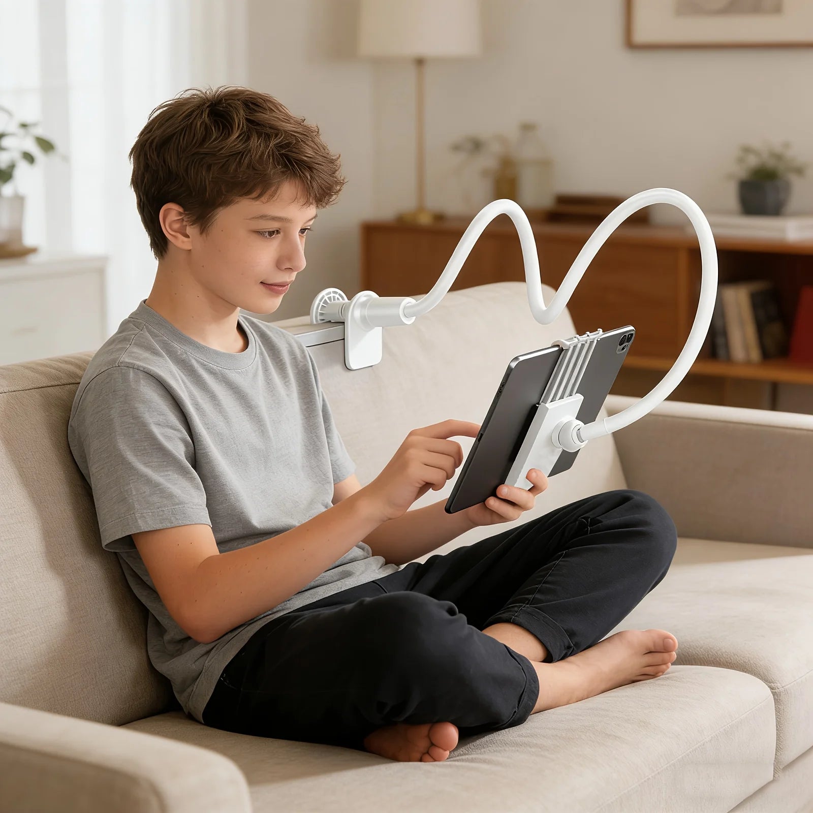 Multi-directional Adjustable 360 Freely Rotatable Tablet Phone Holder