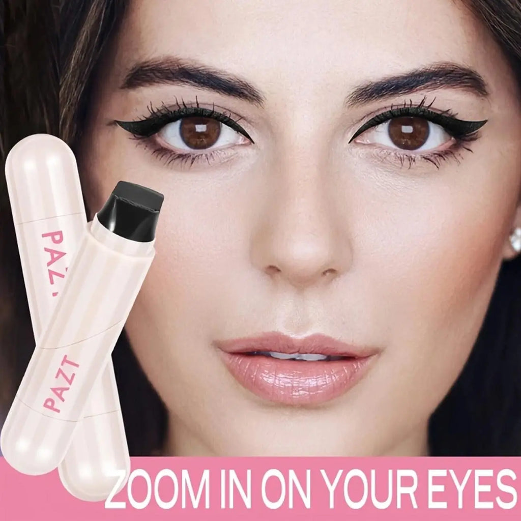 Dual-head Rotatable Eyeliner Stamp Integrated Waterproof Long Wear