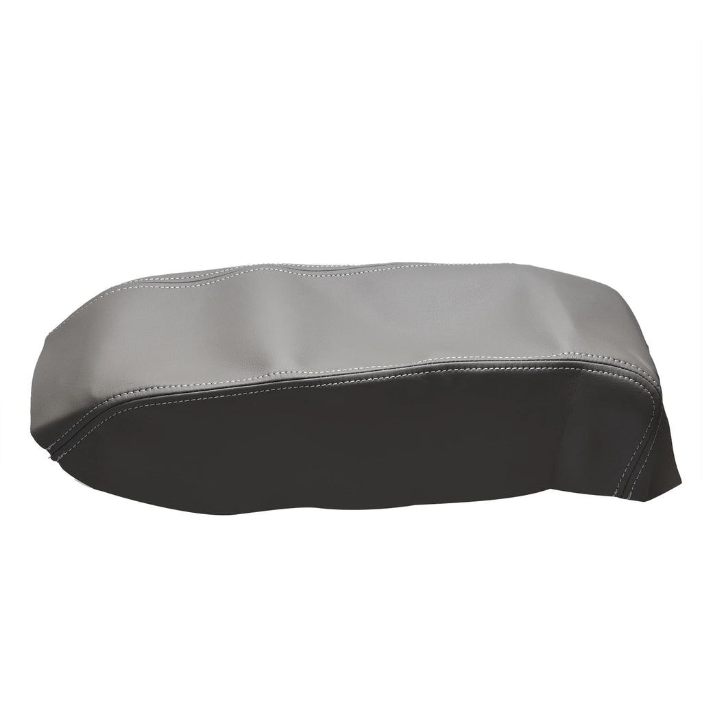 Center Console Lid Armrest Leather Cover Skin Waterproof Breathable