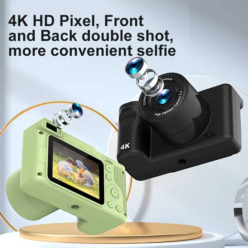 Portable Digital Camera CCD High Definition Autofocus 8X Zoom Video Camcorder Student Party DSLR for kids Beginner Camera Zpaxo