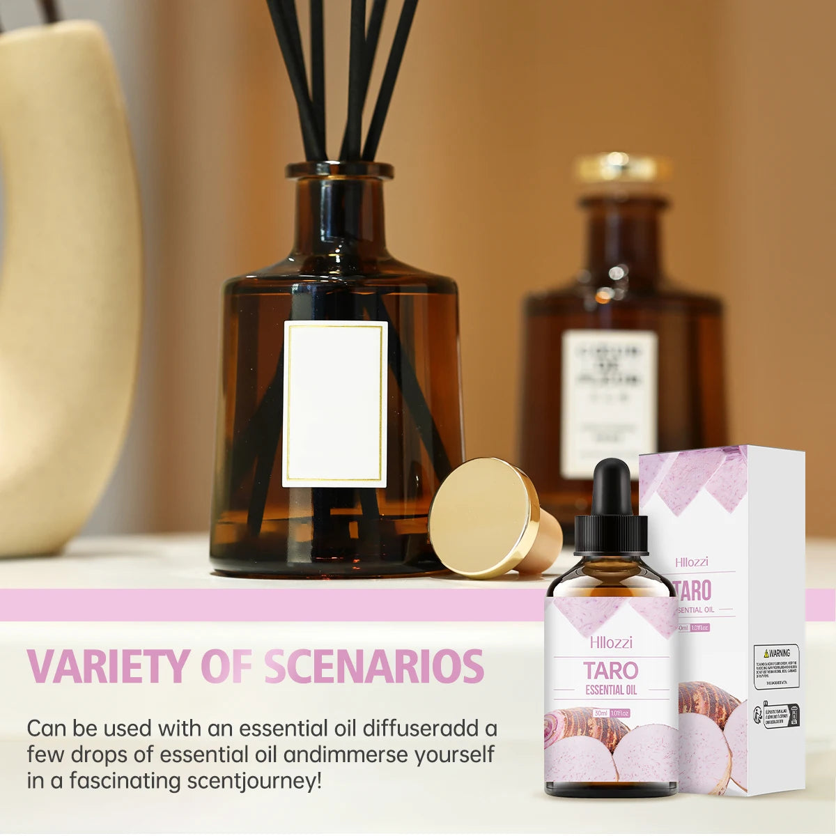 Taro Essential Oil Its Sweet Food Aroma Suitable Diffusers Hair Care Zpaxo