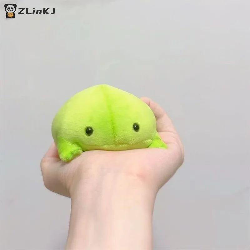 ▶1Pcs Cute Frog Plush Toys Cartoon Stuffed Animal Doll Decorations Kawaii Frog Plushies Toys For Friends Birthday Gifts Zpaxo