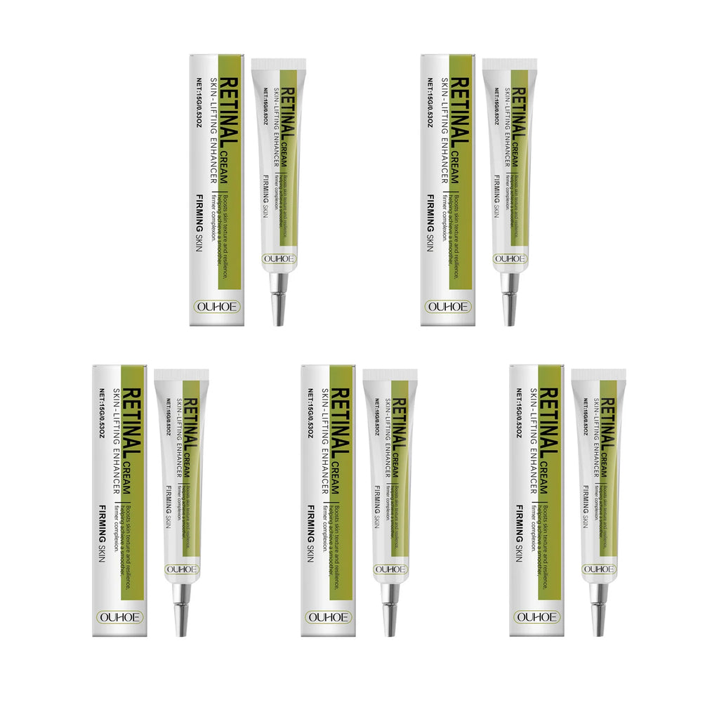 Retinol Face Cream – Firming, Anti-Wrinkle & Hydrating Retinol Face Cream Zpaxo 5 x 15g Boxed